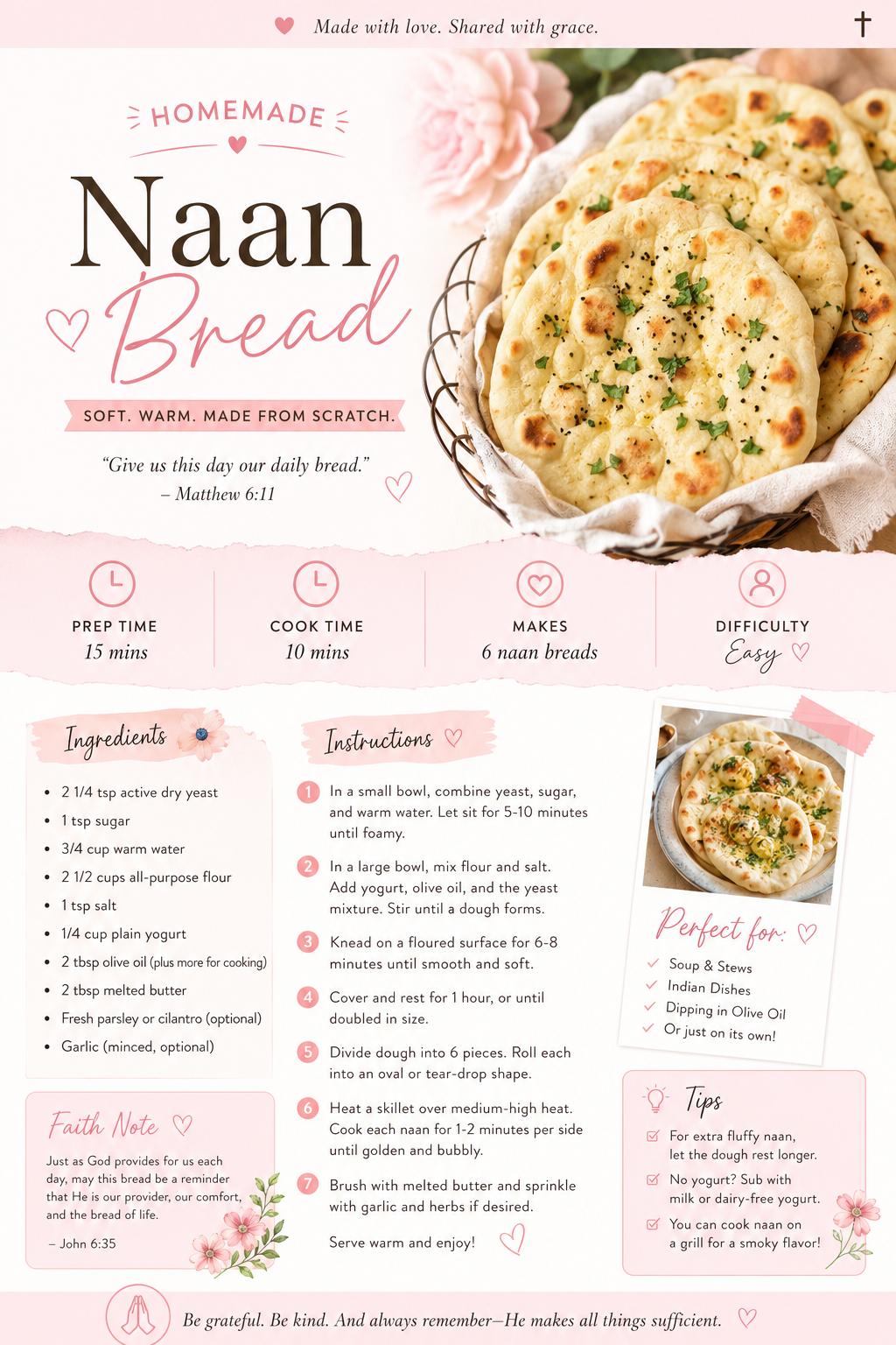 blog post about naan bread recipe that is very informative